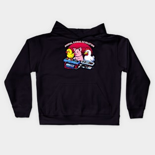 Animal Gaming Revolution Kids Hoodie